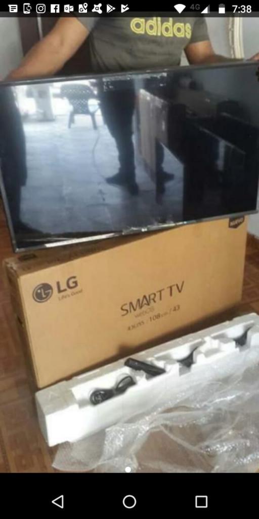 Smart Tv 43 Nuevo