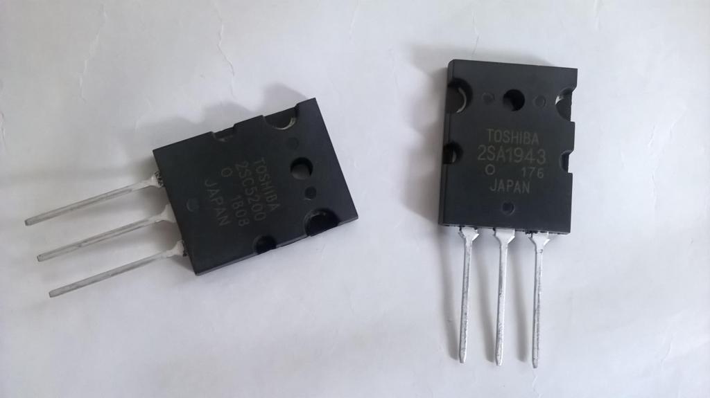 Transistor Toshiba par 2scsa Originales