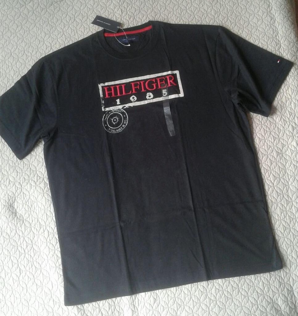 Camiseta Tommy Hilfiger, Hombre, Nueva, Original, Talla XL