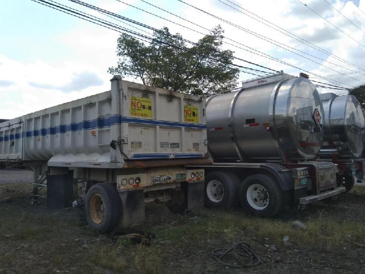 tanques en acero y lamina negra, volcos doble volteo