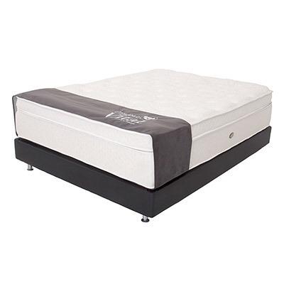 Cama King Colchón Confort Vital 2X2 Mas Base Camas