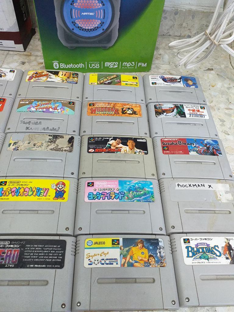 Juegos de Super Famicom Japoneses