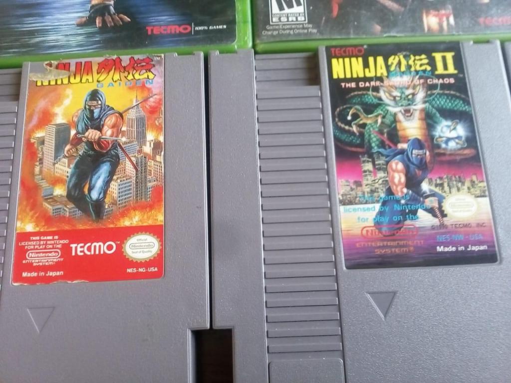 Ninja Gaiden colección original Nes, xbox, gameboy