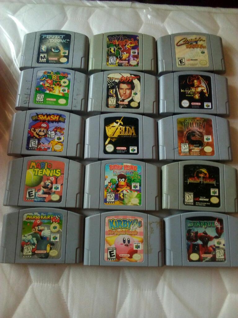 Se Vende Coleccion de Nintendo 64