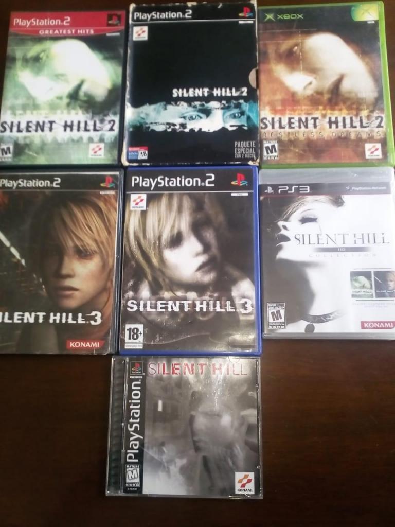 Silent Hill 1, 2, 3, colección.