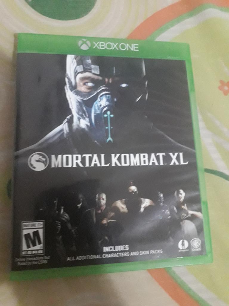 Vendo Mortal Kombat Xl en Perfecto Estad