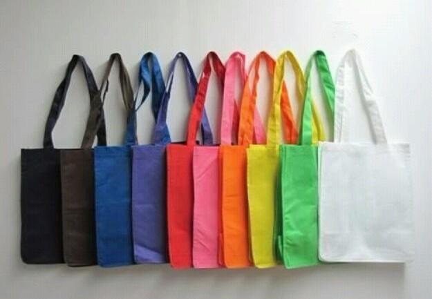 Bolsas ecológicas de colores