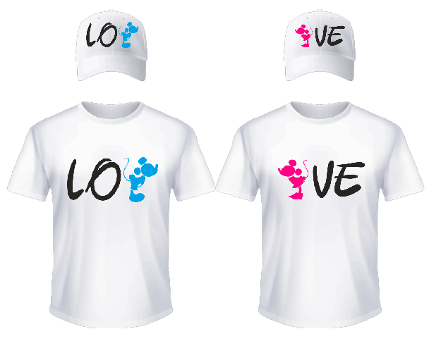 Camisetas personalizadas Pareja