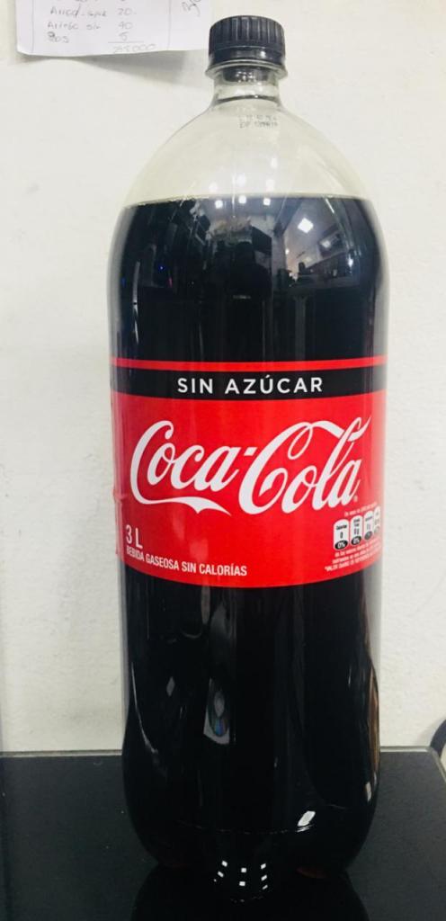 CocaCola paca 6 unidades 3 litros