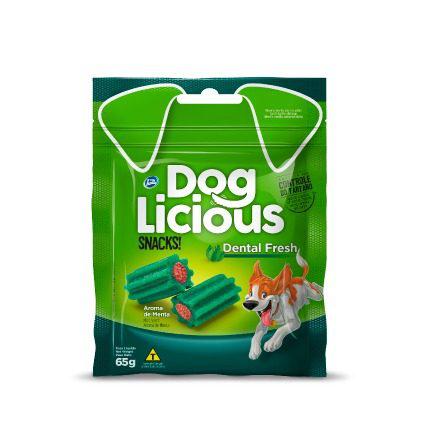 Galletas Total Max Dog Licious Dental Fresh 65 Gr Para Perro
