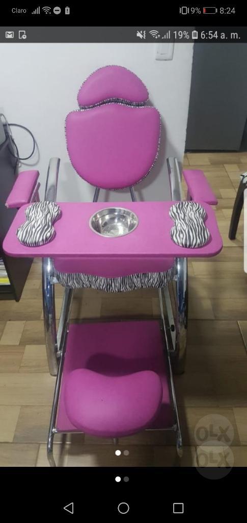 Se Vende Silla para Manicura Y Pedicura