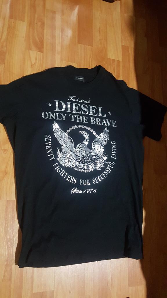 Camiseta Diesel Original Poco Usotalla L