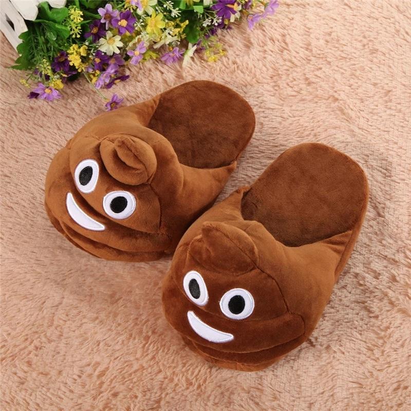 Pantuflas emoji poop