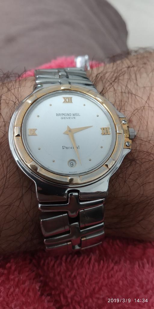 Raymond Weil Parsifal Acero Oro Y Zafiro