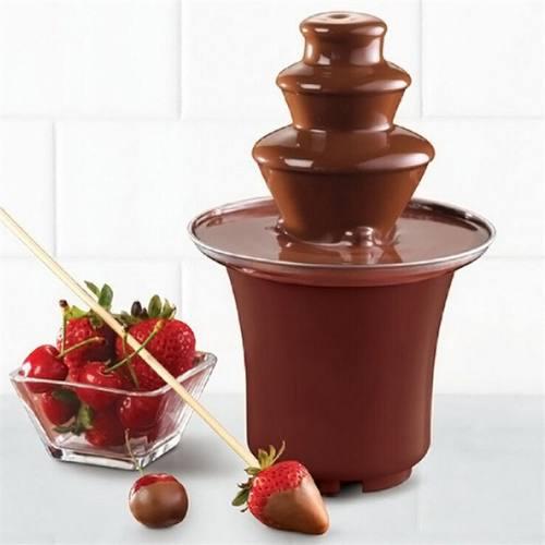 Fuente De Chocolate Fondue Fountain 3 Niveles Mini Nueva