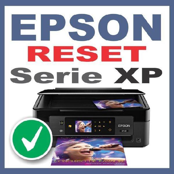 RESET ALMOHADILLAS EPSON XP800