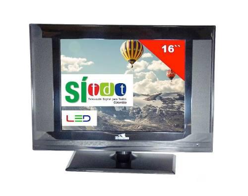 Televisor Huskee Tv 16 Pulgadas Con Tdt Monitor 12v/110v