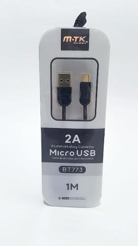 Cable Datos Micro Usb M.tk 1 Mts, Samsung Huawei Lg Xiaomi