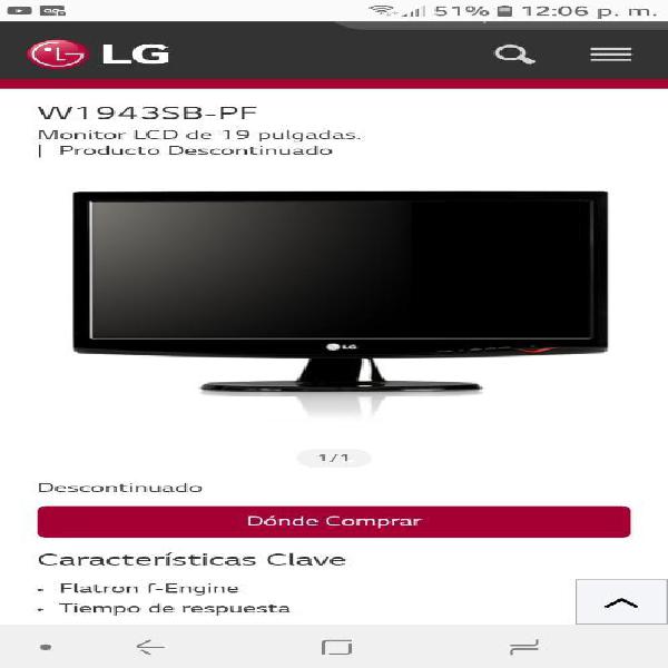 Monitor Lg en Excelente Estado