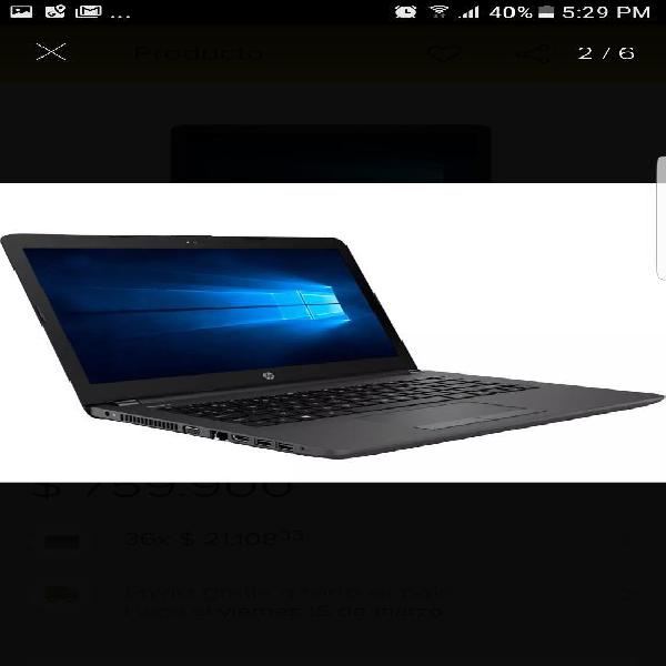 Laptop Hp G6 Nueva