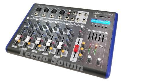 Consola De Sonido Spain Audio (meza De Mezclas) Cx 802 Usb