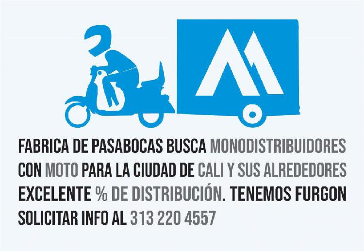 Distribuidor Independiente con moto