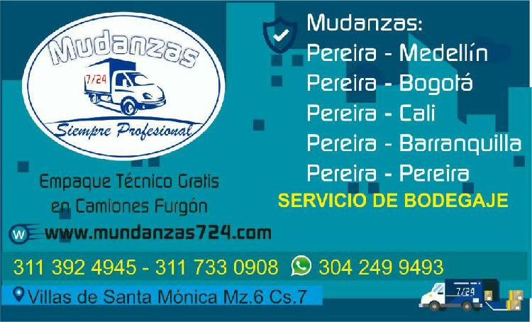 Servicios Mudanzas Traslados 3113924945