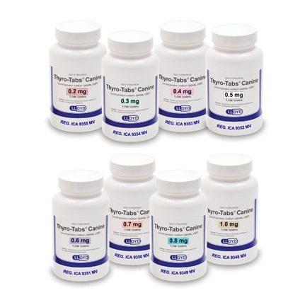 Thyro Tabs Hipotiroidismo Perros 0,5mg X 120 Tabletas