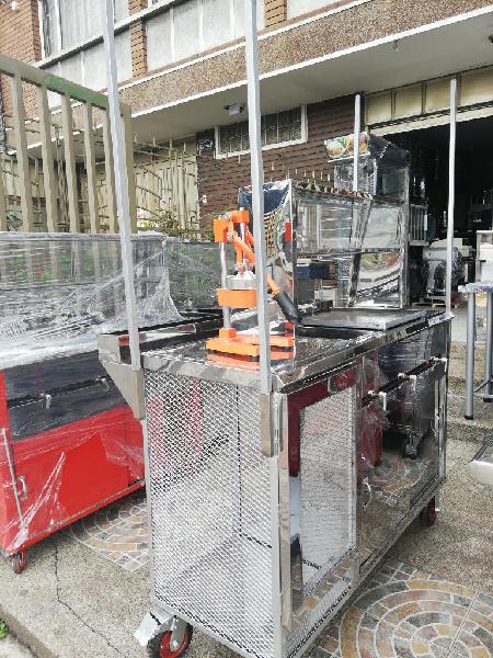 Equipo para Carro de Comidas en Acero