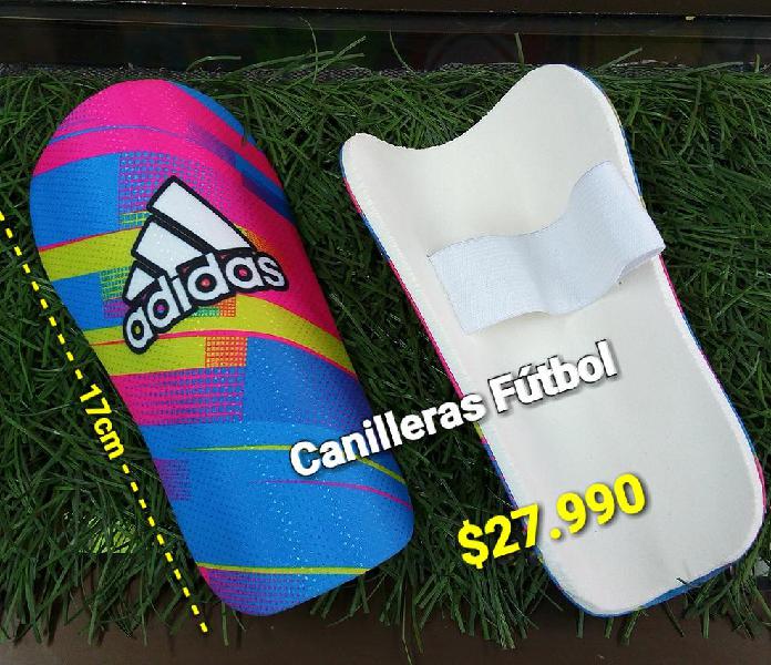 CANILLERAS FÚTBOL PARA MUJER 17CM