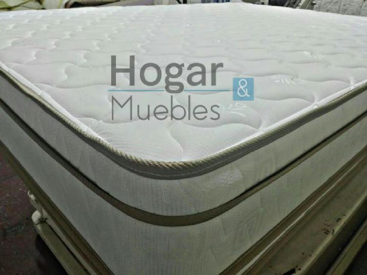 Ganga Colchon Doble Pillow Mas Base Cama