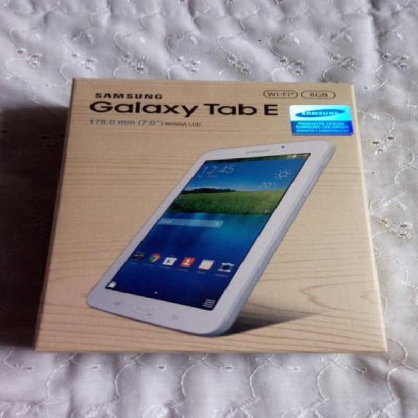 Vendo Tablet Samsung Tab E Nueva