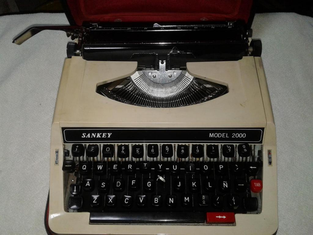 Maquina de escribir Sankey