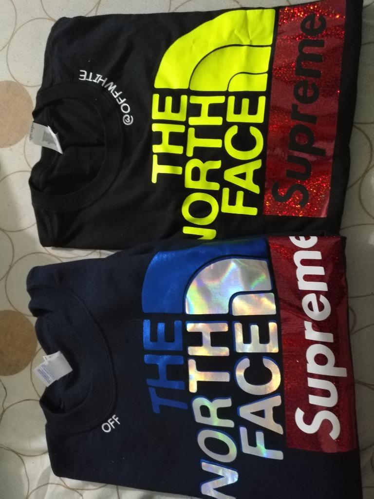 Camiseta North Face/ Nike/ Supreme