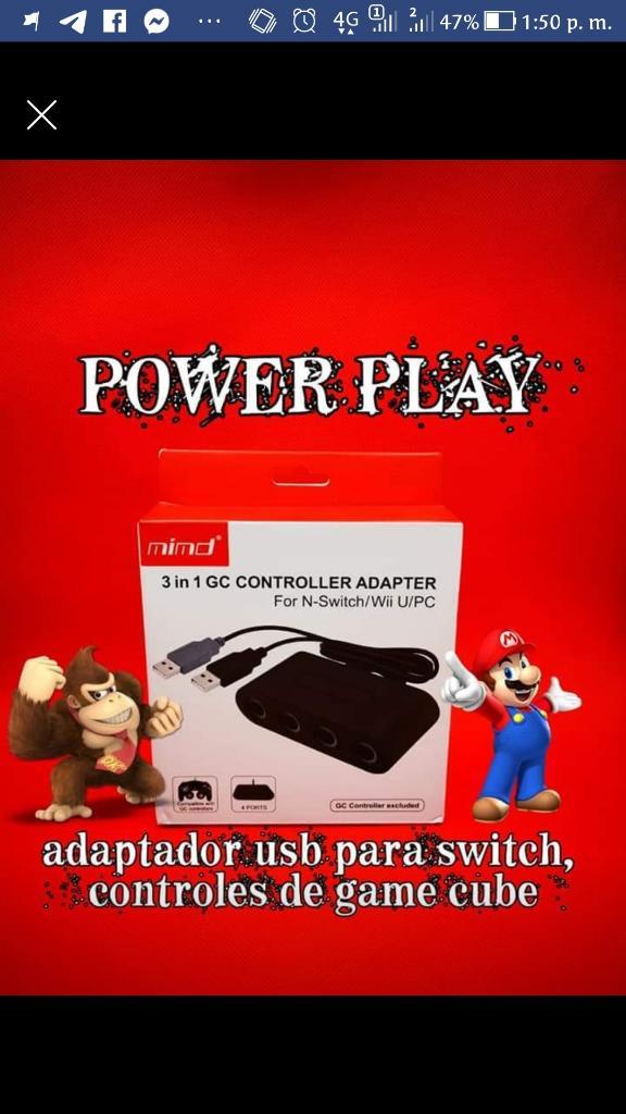 Adaptador Usb Nintendo Switch