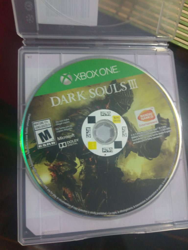 Dark Souls 3 Xbox One Perfecto