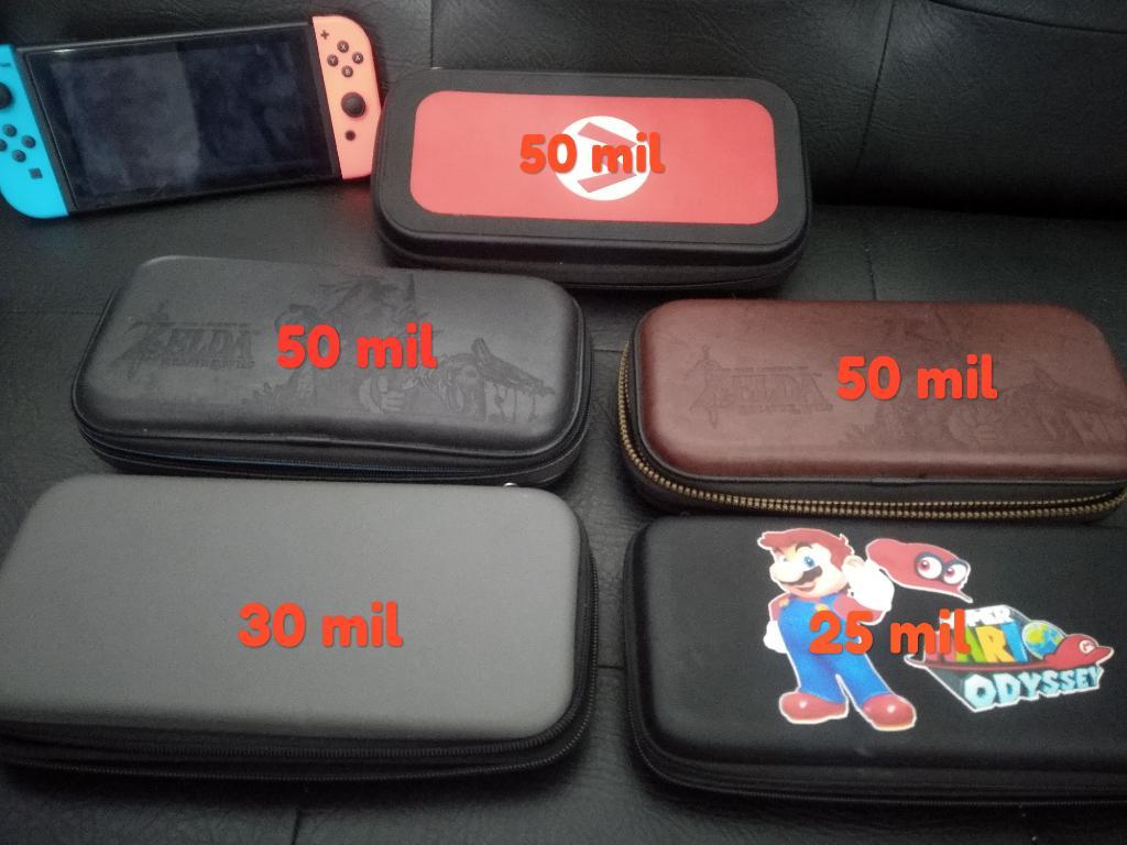 Estuches Nintendo Switch desde 25 Mil