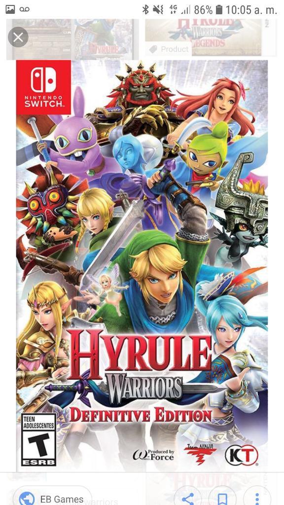 Hyrule Warriorsdefinitve Edition