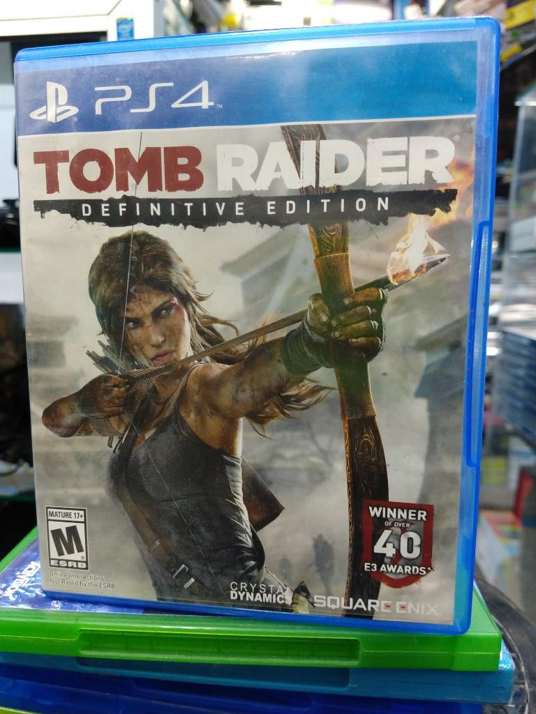 Juego Físico Ps4 Tomb Raider Definitive