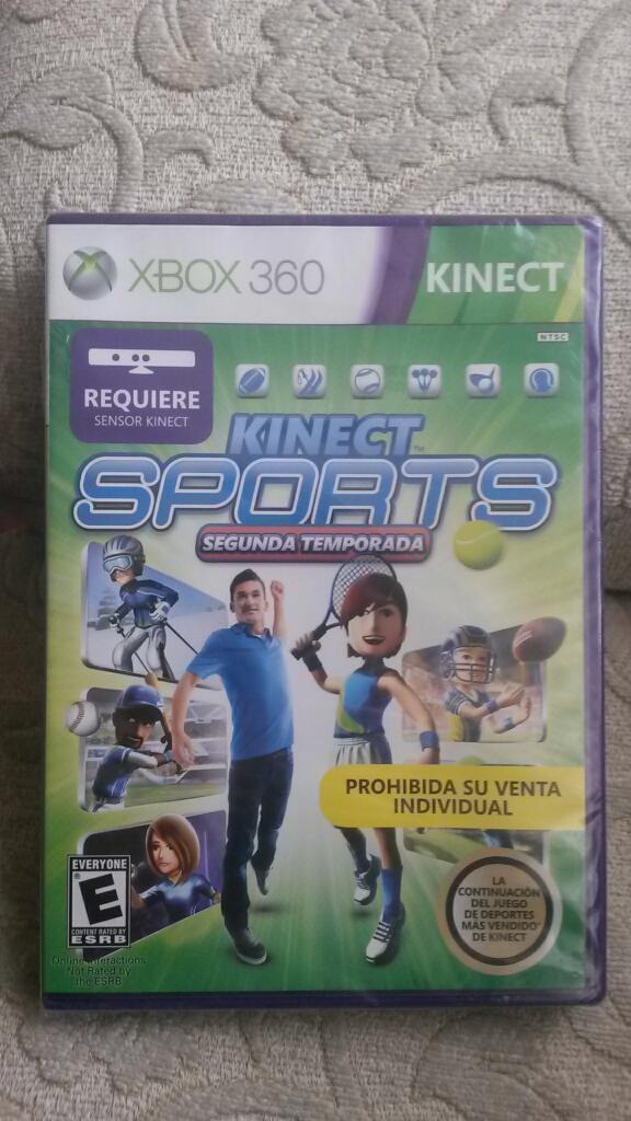 Juego Kinect Sports Season Two Xbox 360 Nuevo Sellado