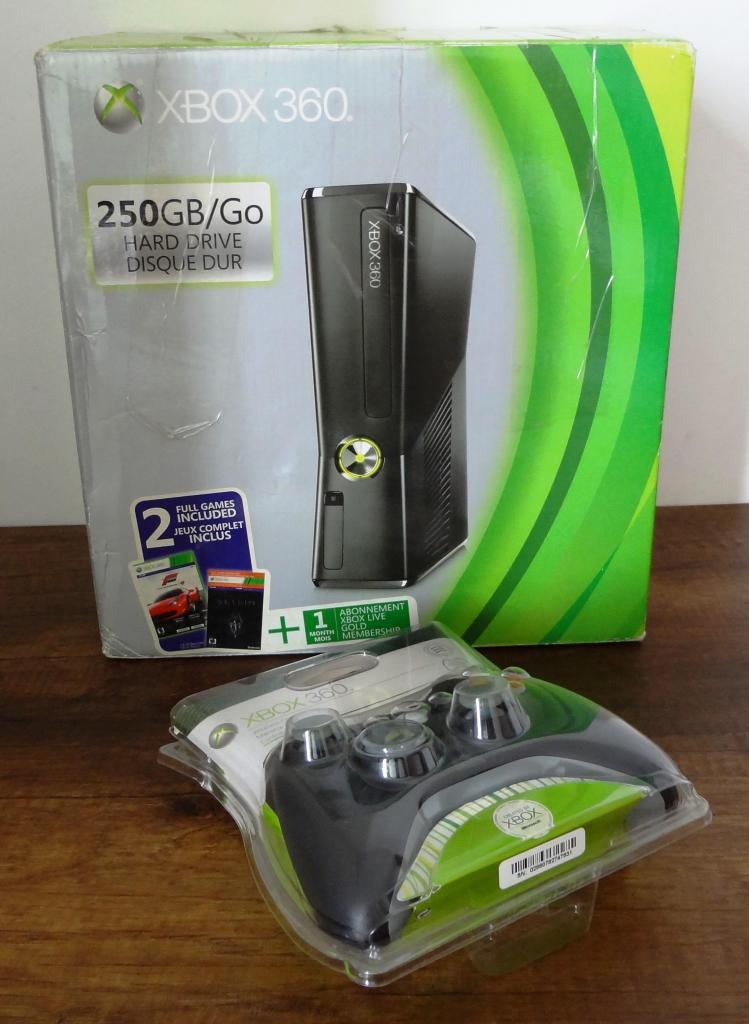 Microsoft Xbox 360 Disco Duro 250 Gb 2 Controles Chip 5.0