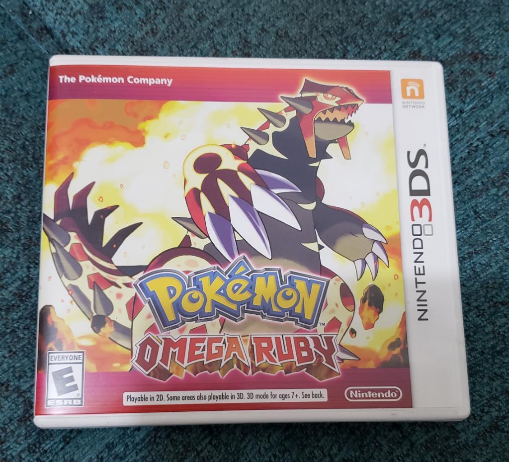 Nintendo 3ds Juego Pokemon Omega Rubi