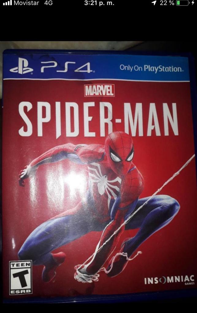 Spider Man Ps4 Usado