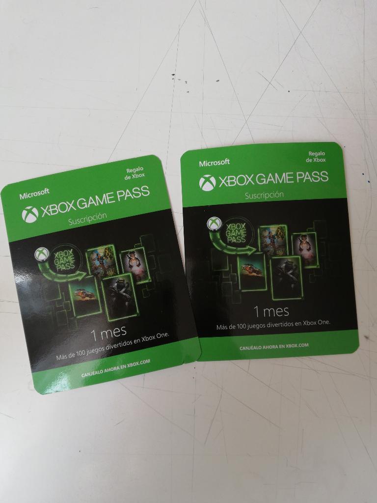 Vendo 2 Xbox Game Pass