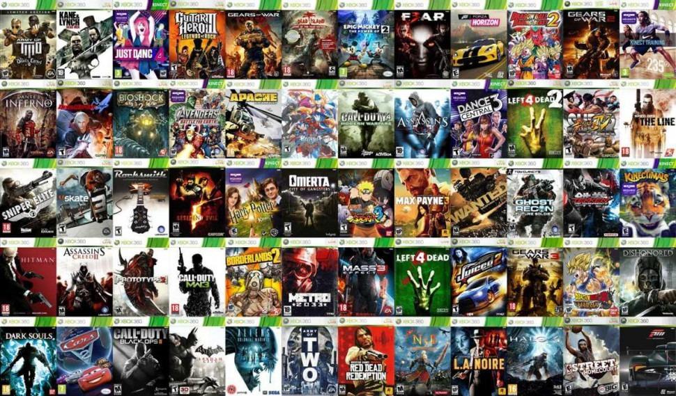 Vendo lote de juegos 32 JUEGOS Xbox 360 version 5.0 y Play