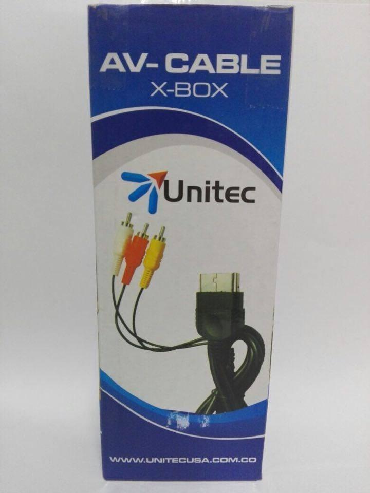 cable de video xbox clasico unitec $