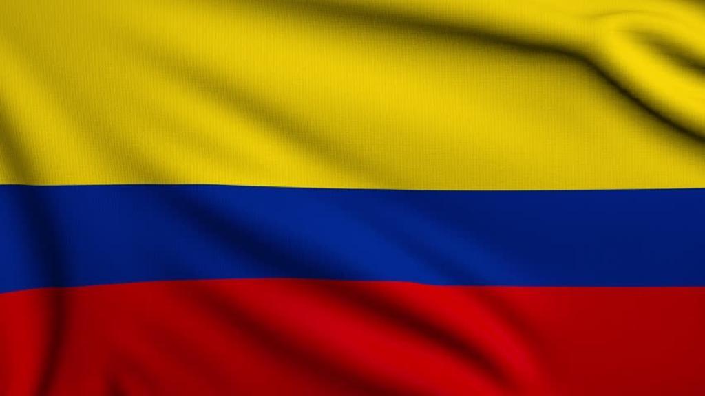 Bandera De Colombia 2.20 X 1.50 Doble Faz