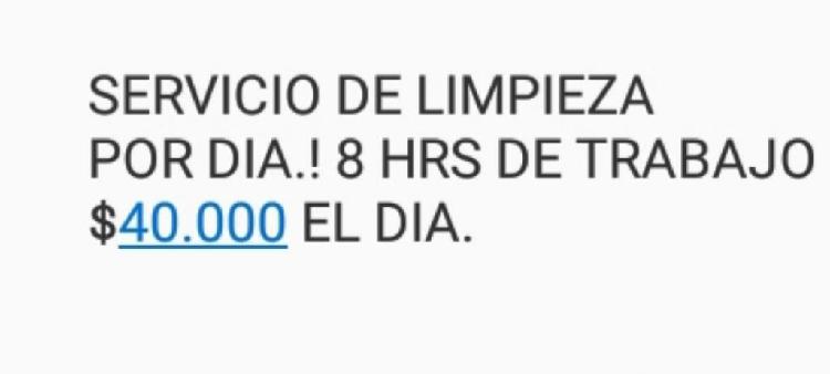 Servicio de Limpieza por Dia