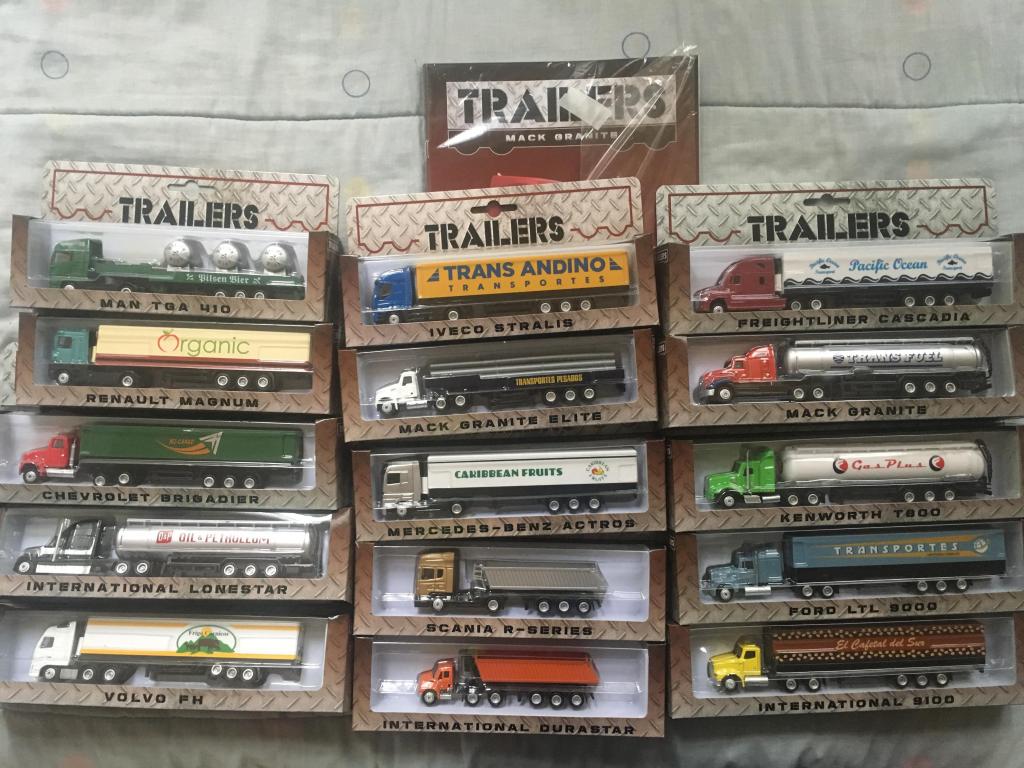 15 Trailers O Tractomulas Colección El Tiempo Con Revistas