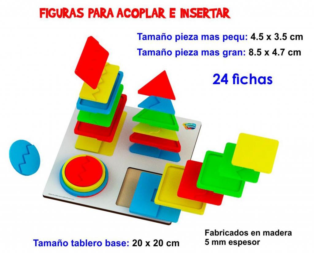 FIGURAS PARA ACOPLAR E INSERTAR